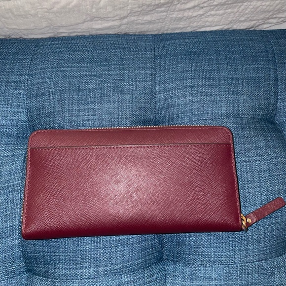 Kate Spade Maroon Wallet - Picture 2 of 3